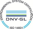 ISO14001認証 JQA-QM9934