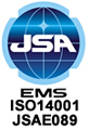 ISO14001認証 JSAE089 